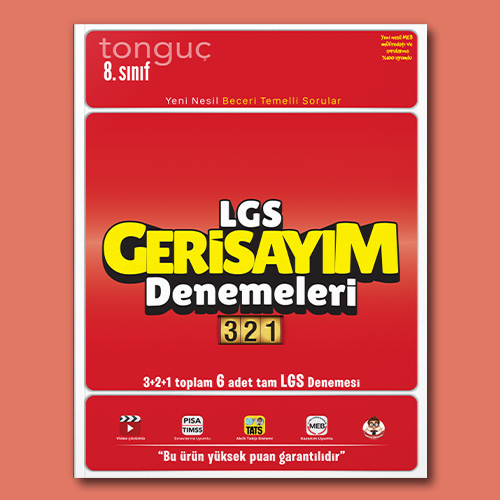 Tonguc Yayinlari Lgs Geri Sayim Denemeleri 321 Denemeler