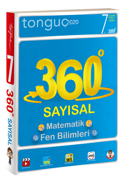Tonguc Yayinlari 7 Sinif 360 Soru Bankasi Sayisal Tonguc Magaza